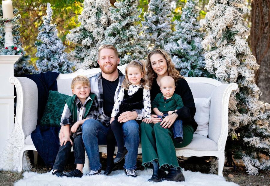 Ashton Harris with family
