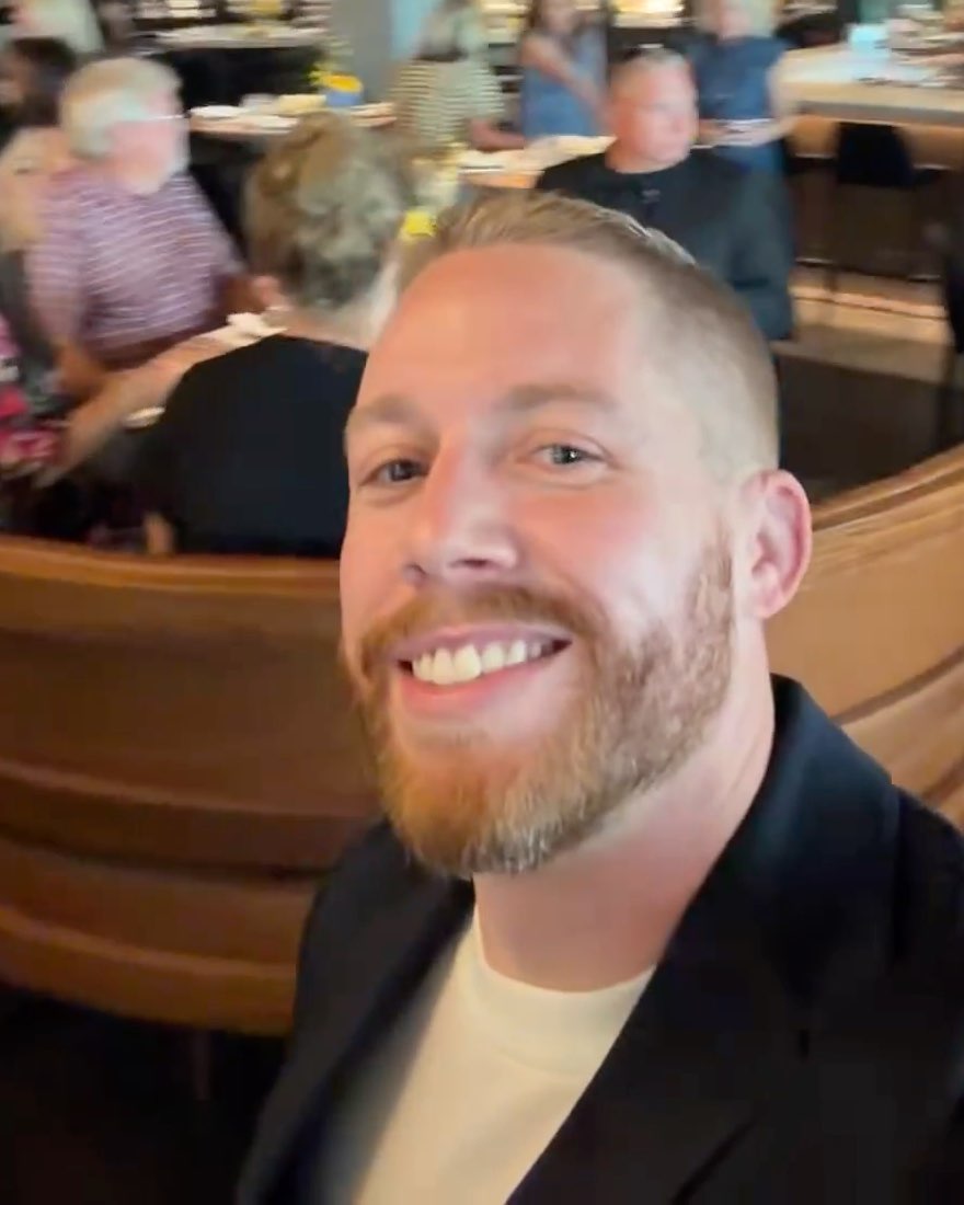 Ashton Harris smiling at a Coldwell Banker Apex event